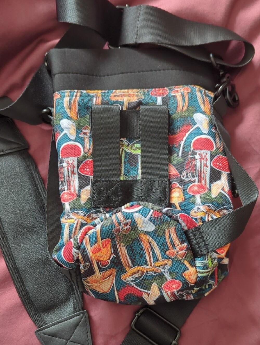 ๐ Sipsey Wilder Mushroom Print Water Bottle / Phone Carrier ๐ - Picture 3 of 3